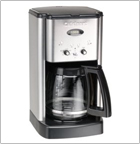 Cuisinart DCC-1200 12-Cup Brew Central Coffeemaker, Black and Stainless Steel
