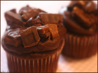 Candy Bar Cupcake