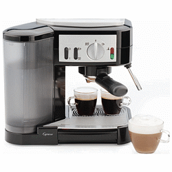 Capresso Cafe Pump Espresso & Cappuccino Machine