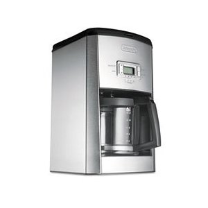 DC514T 14-Cup Esclusivo Drip Coffee Maker - Stainless Steel, Black/Silver(sold individuall)