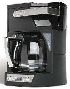 DeLonghi 12-Cup Drip Coffee Maker, Black
