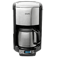 Krups 10 Cup Programmable Thermal Coffee Maker-Black