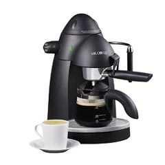 MR.COFFEE ECM20 ESPRESO CAPUCCINO MAKER BLACK 4CUP