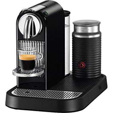 Nespresso D120 BK Citiz & Milk Espresso & Cappuccino Maker - Black