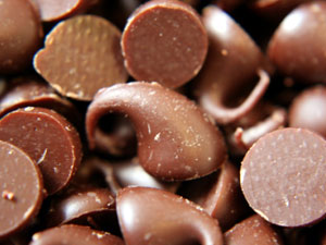 Pure Dark Chocolate Chips (Semisweet Chocolate) Jumbo Size