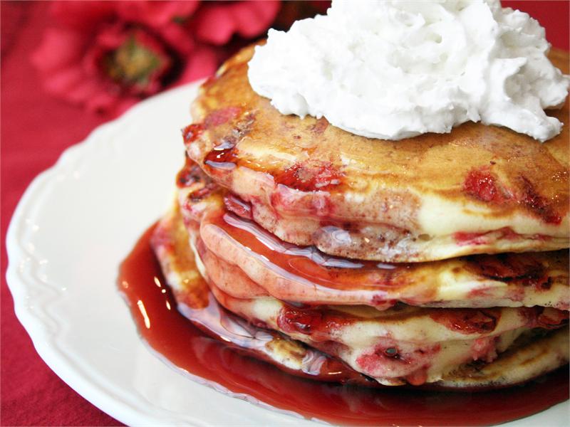 Raspberry Sour Cream Pancake Mix (large 2 1/4 lb mix)