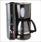 Melitta MEMB1B Mill & Brew 10-Cup Coffeemaker, Black